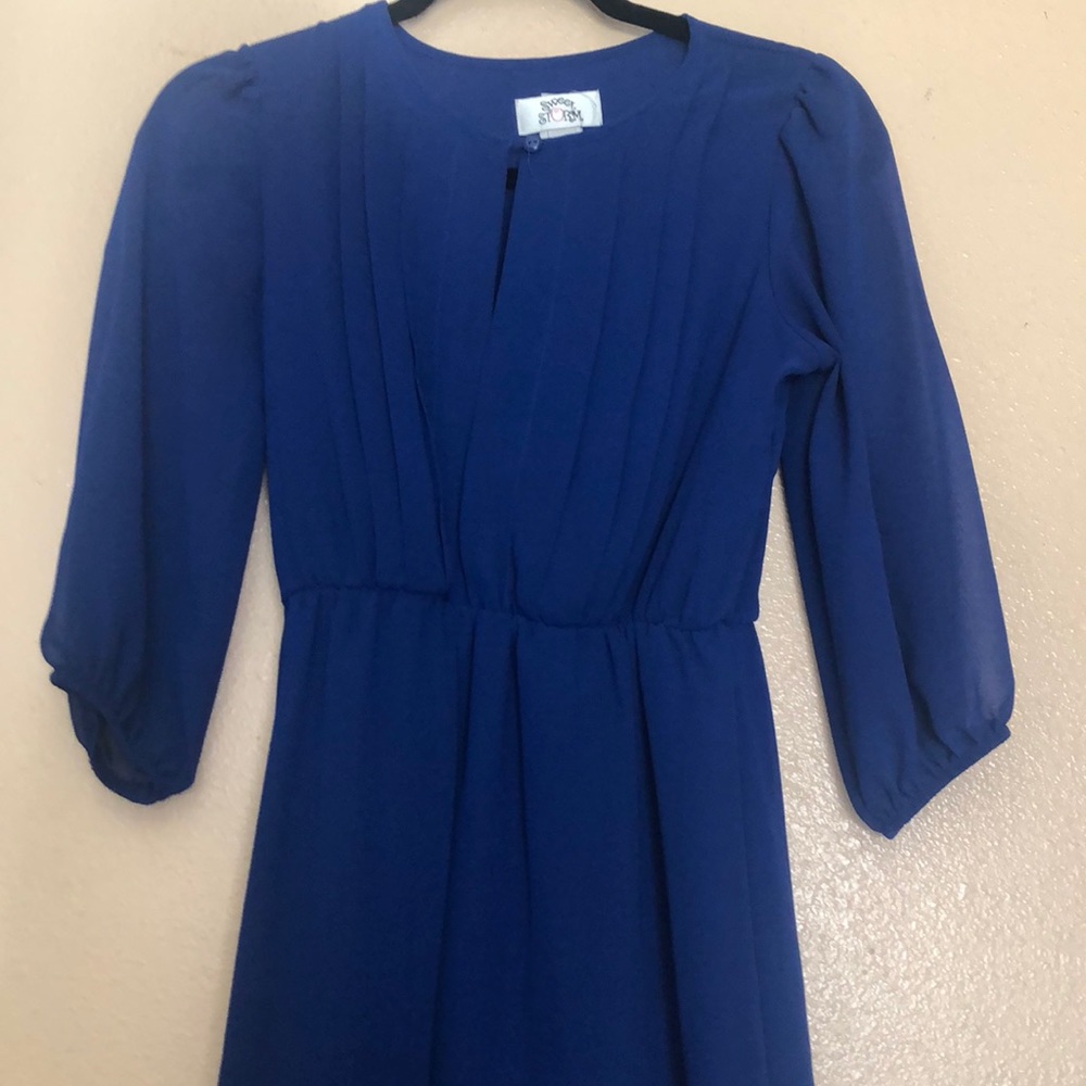 Navy Blue Dress